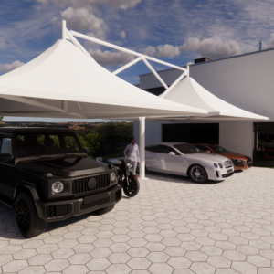 6M Double Side Cantilever Umbrella